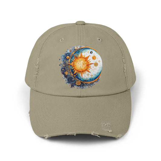 Distressed Cap — Celestial Vintage Baseball Hat