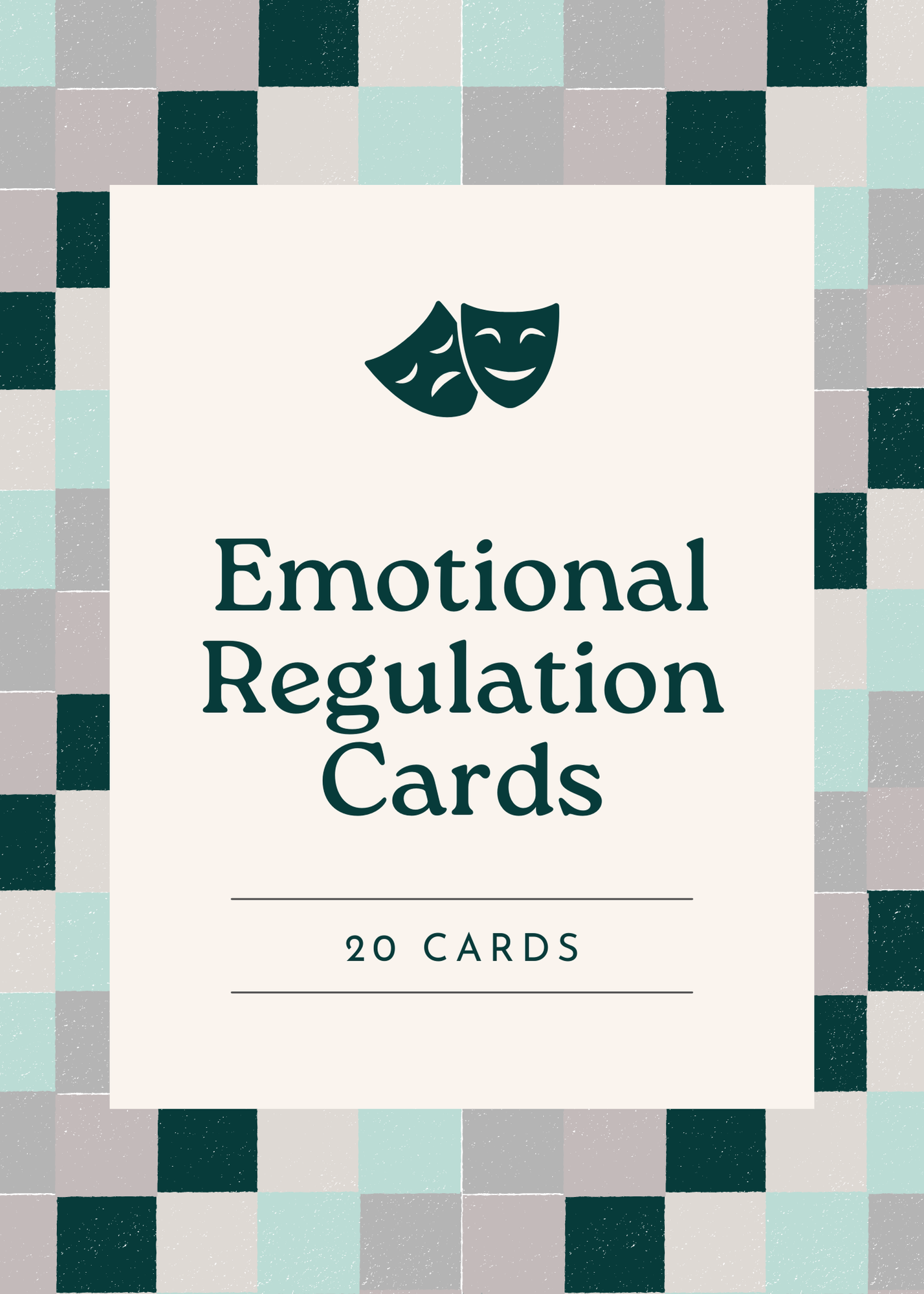 Emotional Regulation Cards Pack of 20