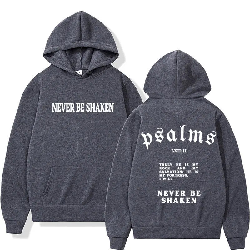 Christian Setwear Hoodies Bible Verse Jesus Men Hoodie Sweatshirt Men Womnen Fashion Brand Design Pullover Men's Fleece Hoodies