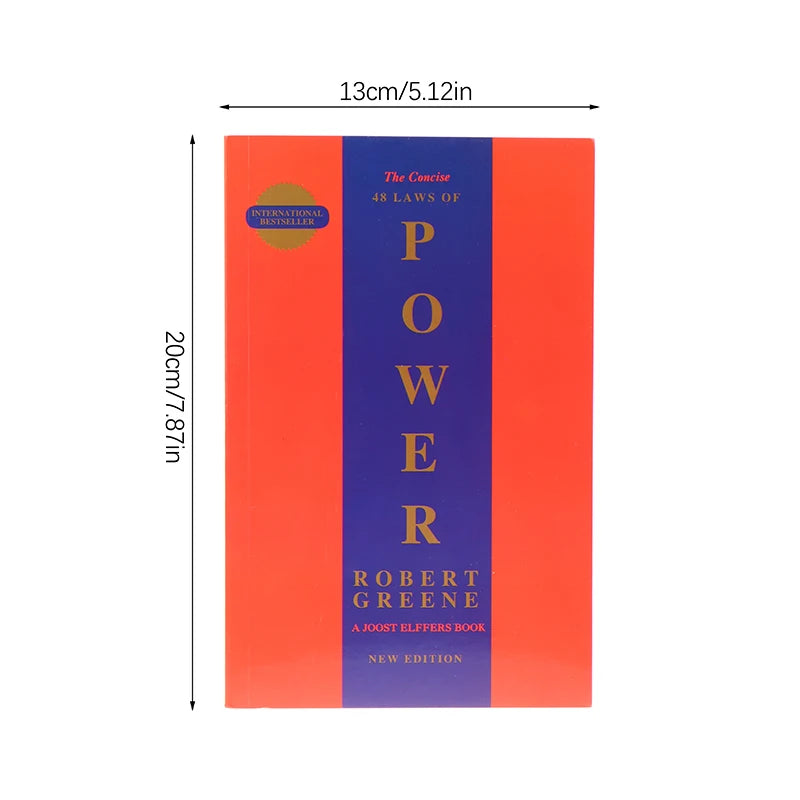 English Motivational Book on Political Philosophy and Leadership: The Concise 48 Laws of Power by Robert Greene