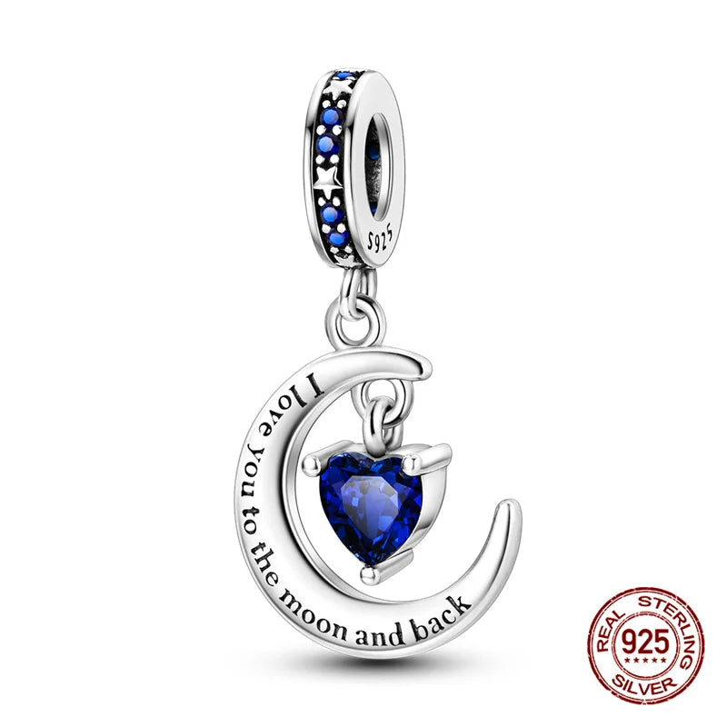 Original Charms 925 Silver All Things Beautiful Charm Trio Charm Fit 3mm Original Bracelet For Women Diy Jewelry Gift New in Hot