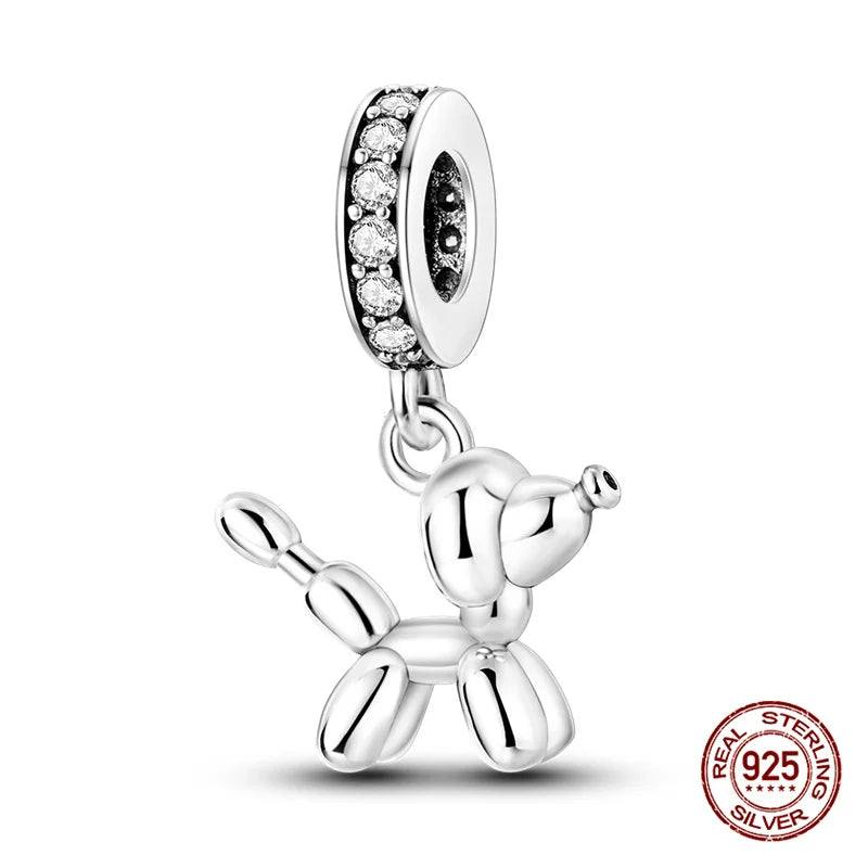 Original Charms 925 Silver All Things Beautiful Charm Trio Charm Fit 3mm Original Bracelet For Women Diy Jewelry Gift New in Hot