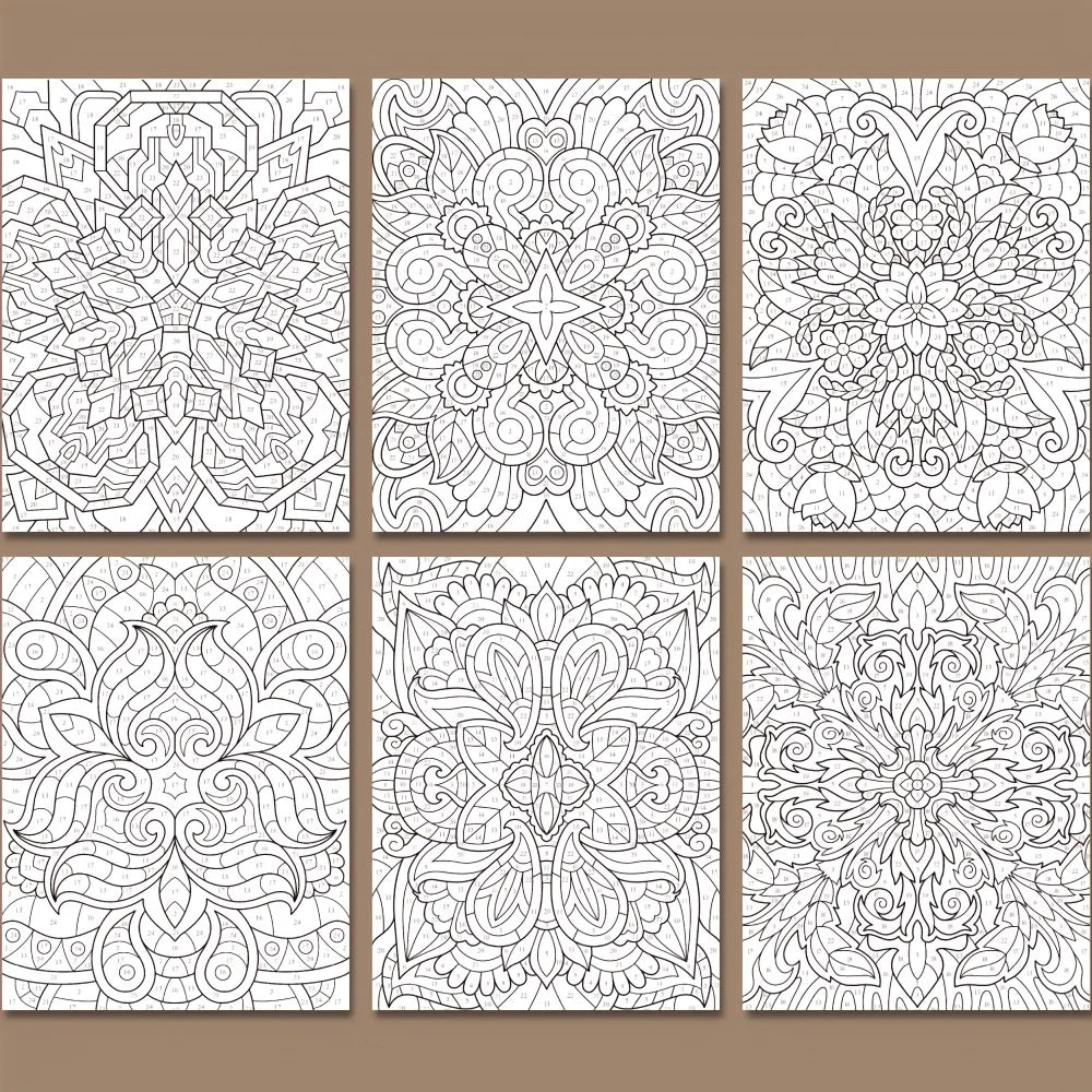 30-Page Fashion Coloring Book for Adults - Vibrant Geometric & Fantasy Patterns, 8.3X11.7\", Ideal Mindfulness Gift for Birthdays