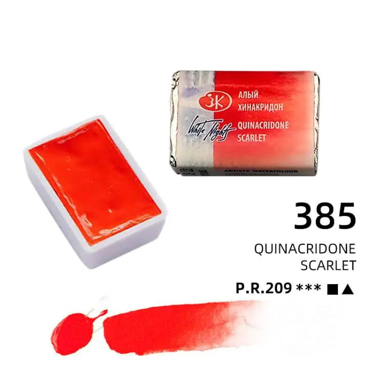 Russian white night watercolor paint 10ml Watercolor painting acuarelas palette art supplies
