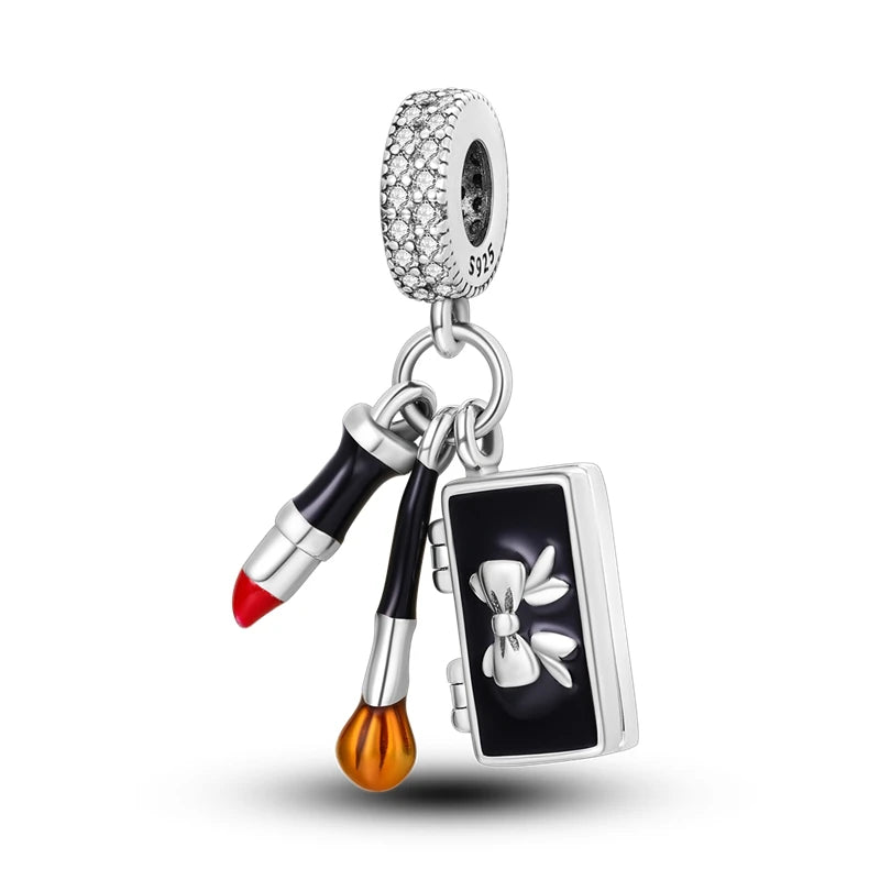 Charms Silver 925 Original Daily Necessities Pendant Charm Beads Fits Bracelet Necklace For Women Luxury DIY Jewelry Fine Gifts