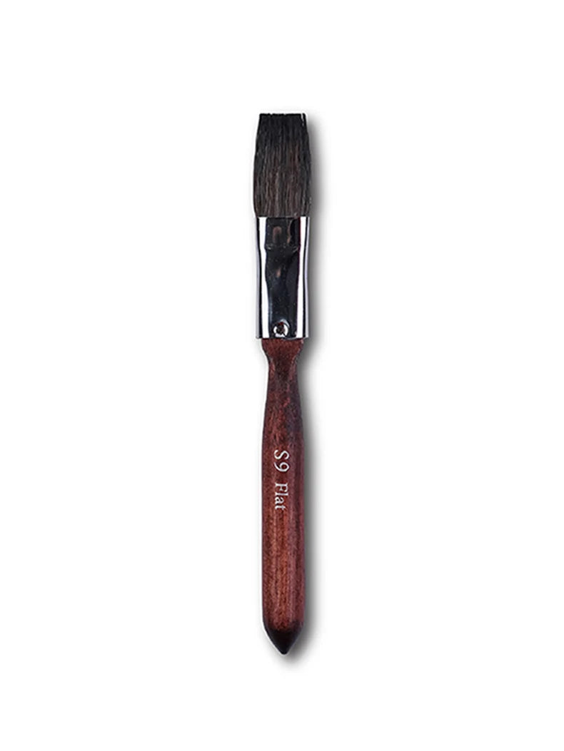Artsecret Mini Dagger Oval Flat Squirrel Hair Watercolor Brushes Set Professional Painting Brush for Painting Art Supplies
