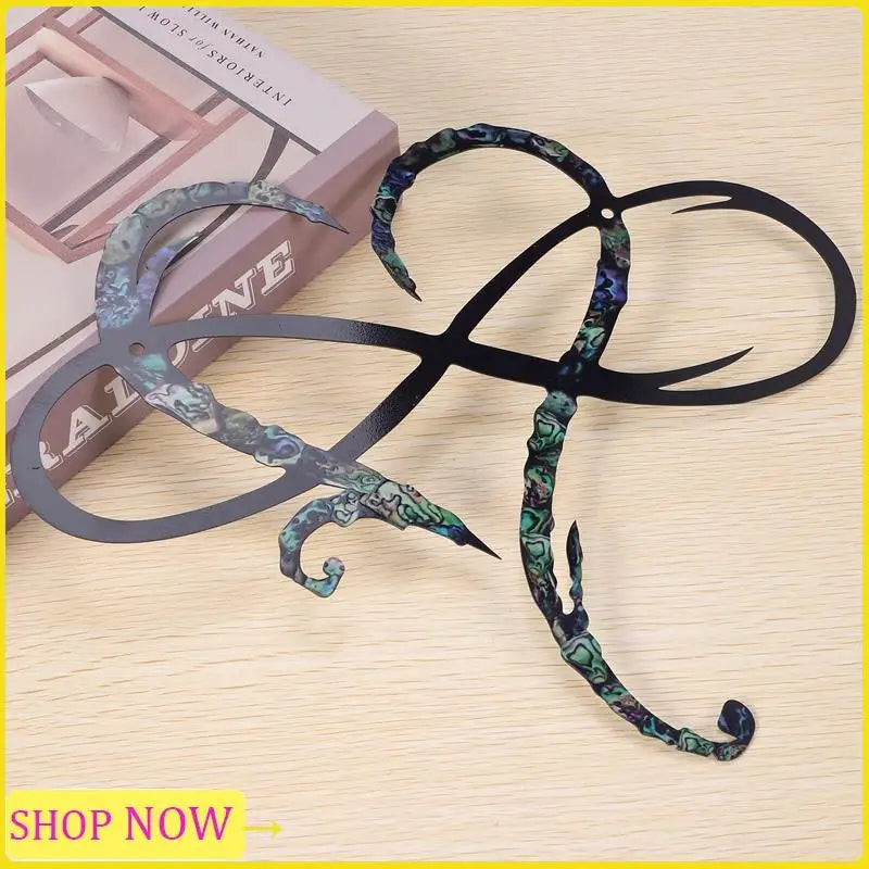 Especial Metal Wall Decoration Unique Design-Wall Art Room Decoration Eternal Love Infinite Heart Iron Art Decor Interior Decor