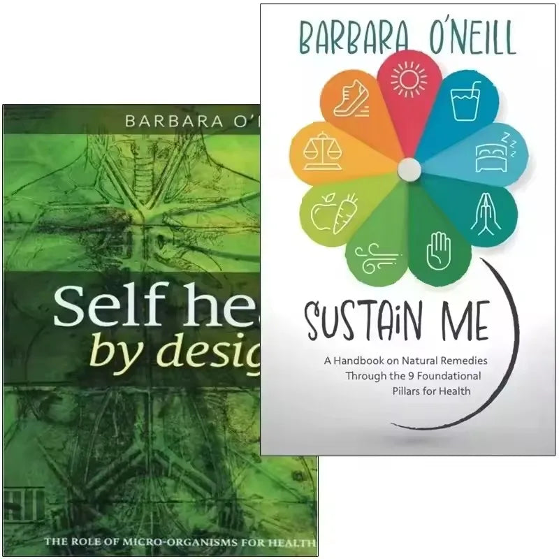 Self Heal By Design / Sustain Me By Barbara O'neill Guide Book in English Paperback