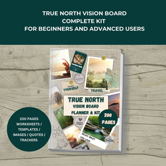 TRUENORTH VISION BOARD - BURN THE MAP EDITION