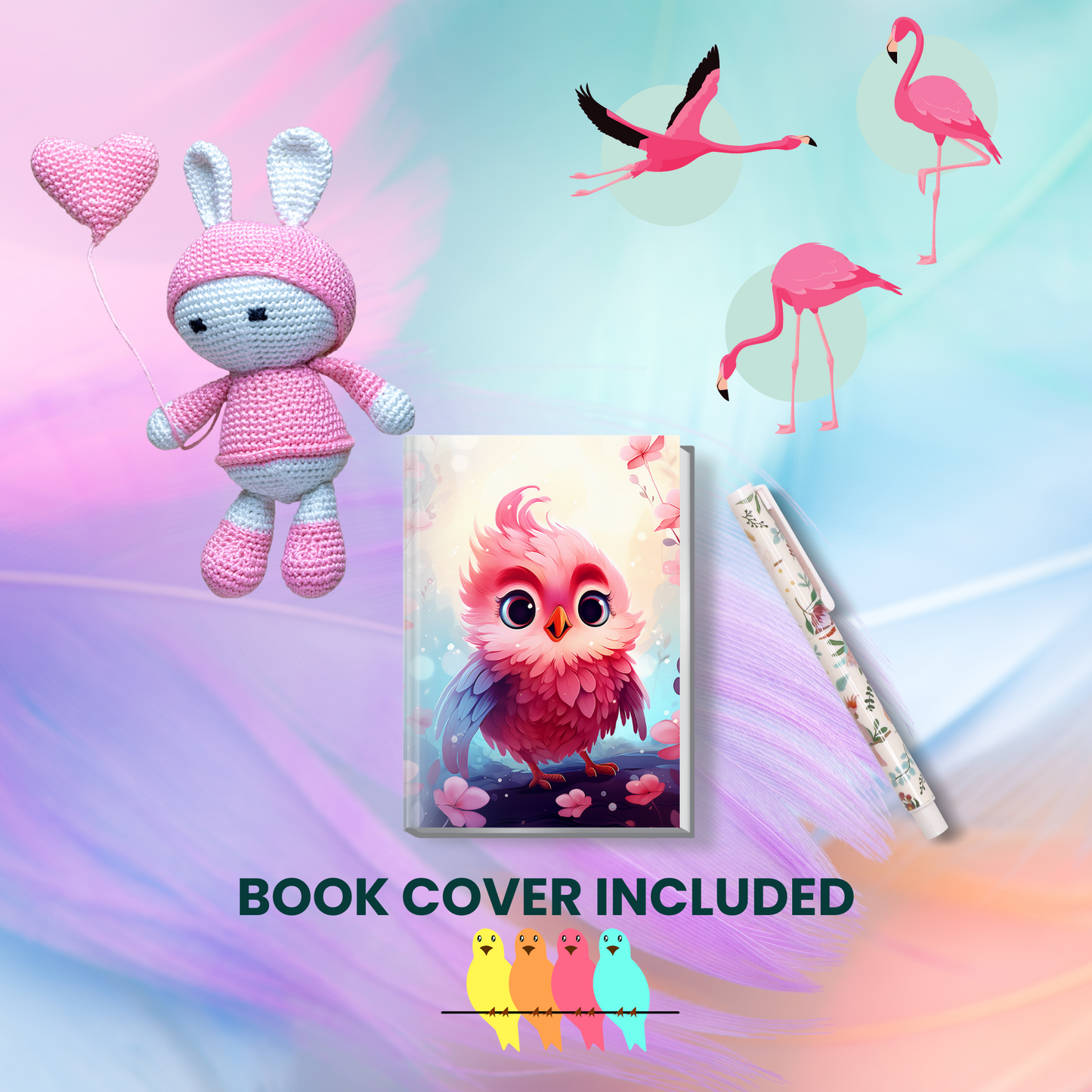 Coloring Book: Cute Birds (Digital Product)