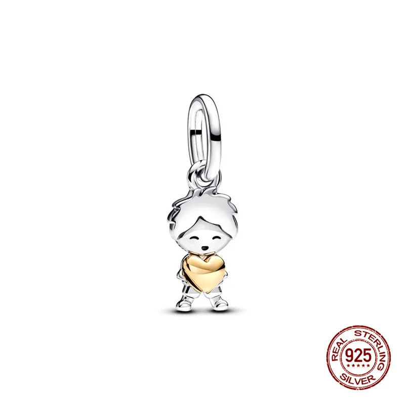 925 Silver Charms Fits Charm 3mm 925 Original Bracelet Necklace Womens Boys And Girls Charms DIY Fine Jewelry Gift 2025 New in
