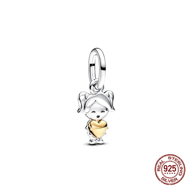 925 Silver Charms Fits Charm 3mm 925 Original Bracelet Necklace Womens Boys And Girls Charms DIY Fine Jewelry Gift 2025 New in