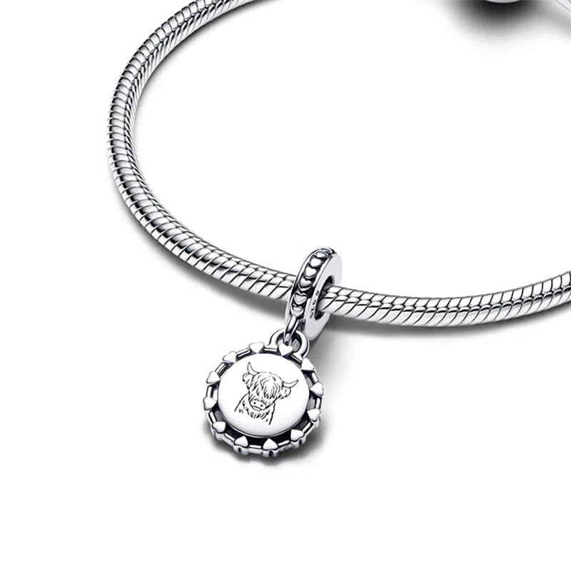 925 Silver Charms Fits Charm 3mm 925 Original Bracelet Necklace Womens Boys And Girls Charms DIY Fine Jewelry Gift 2025 New in