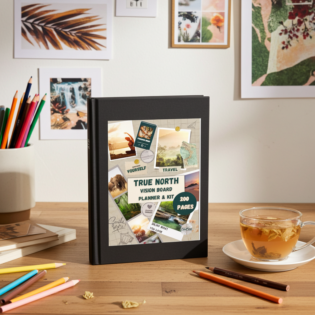 TRUENORTH VISION BOARD - BURN THE MAP EDITION