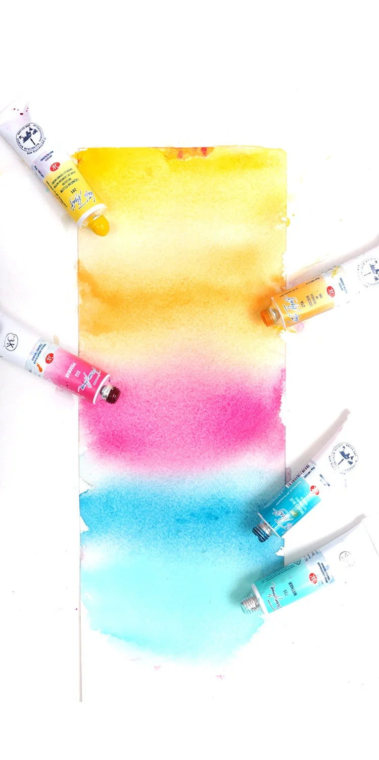 Russian white night watercolor paint 10ml Watercolor painting acuarelas palette art supplies