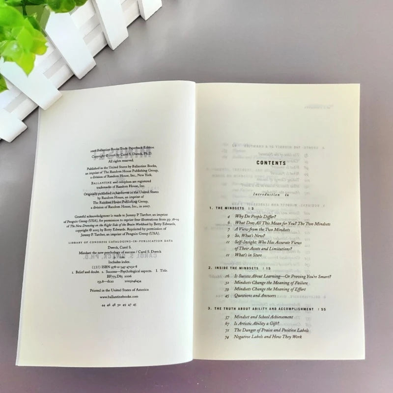 Mindset:The New Psychology of Success by Carol S.Dweck - Growth Mindset