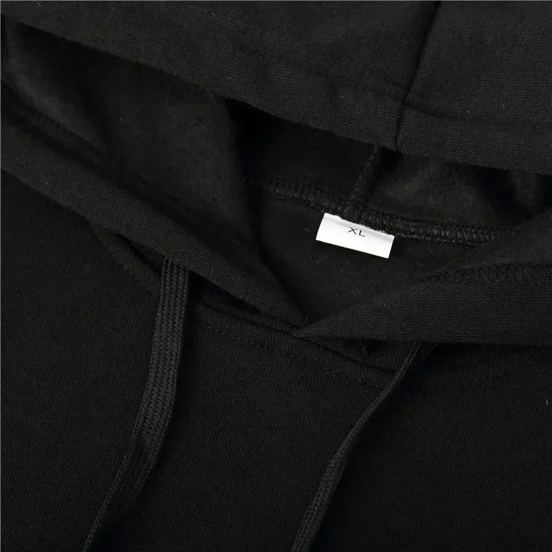 Men'S Oversized Christian Hoodies Letter Graphic Print Drawstring Pullover Hoodies Loose Fit Sweatshirt with Pocket