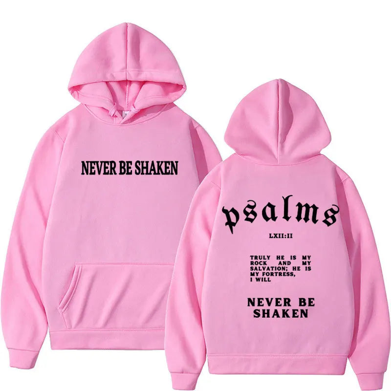 Christian Setwear Hoodies Bible Verse Jesus Men Hoodie Sweatshirt Men Womnen Fashion Brand Design Pullover Men's Fleece Hoodies