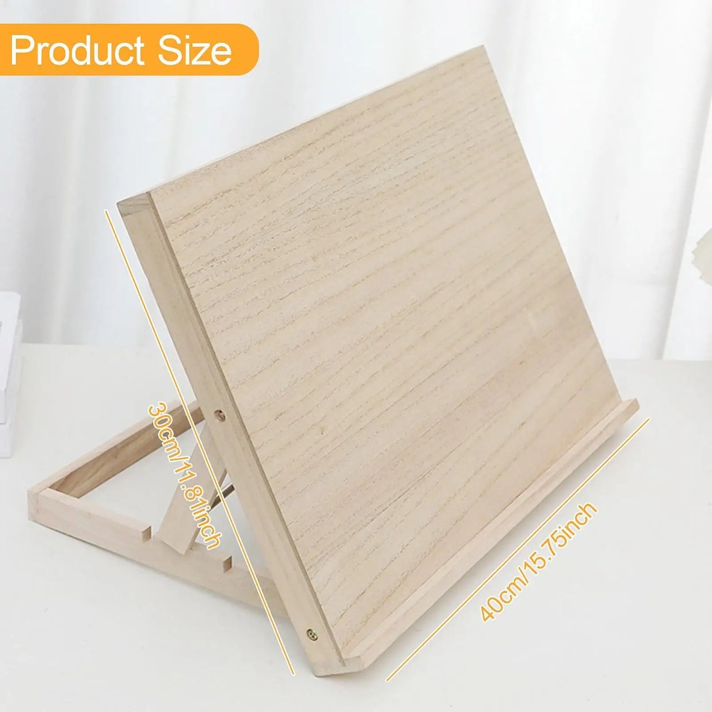 Tabletop Easel Wood Art Supply Sketching Board for Artist Beginners Drafting