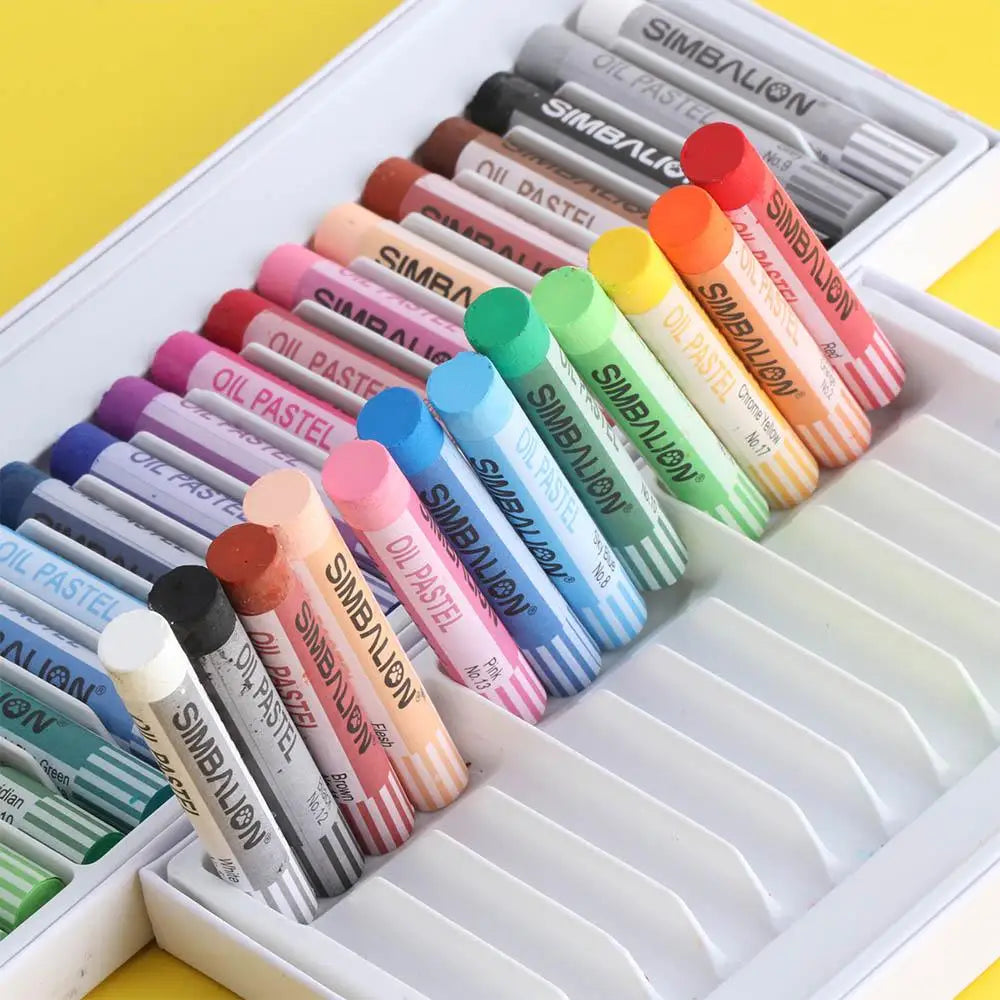 Professional Non Toxic Painting for Artists Drawing Beginners Oil Pastels Set Oil Pastel Stick Crayons Art Supplies