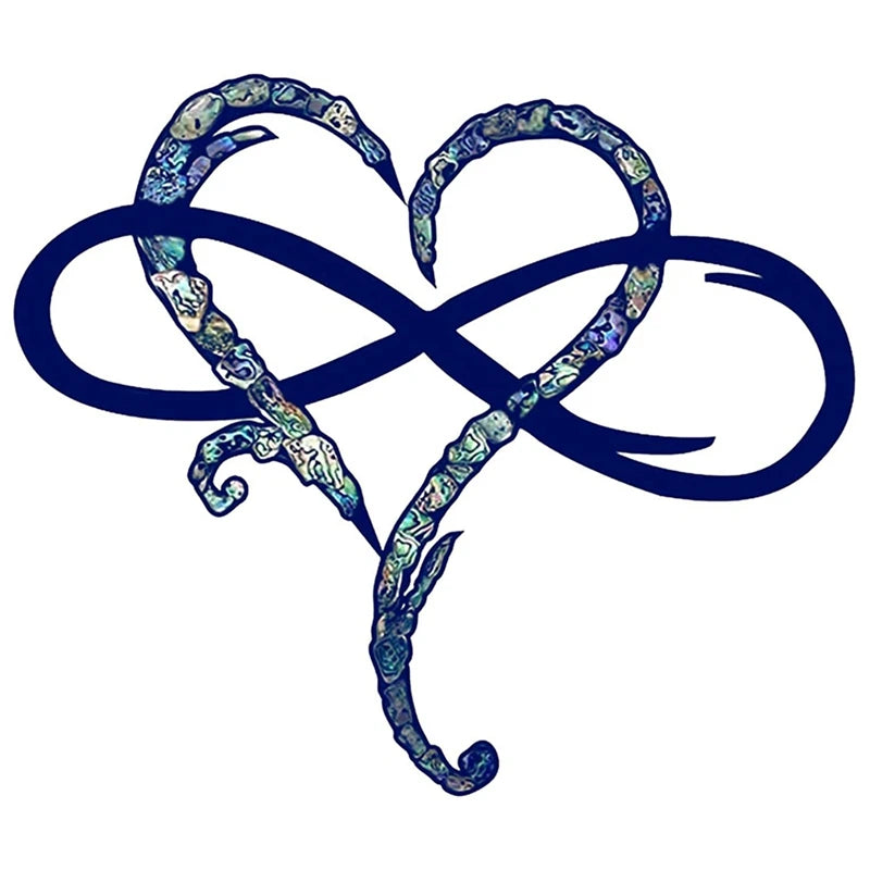 Especial Metal Wall Decoration Unique Design-Wall Art Room Decoration Eternal Love Infinite Heart Iron Art Decor Interior Decor