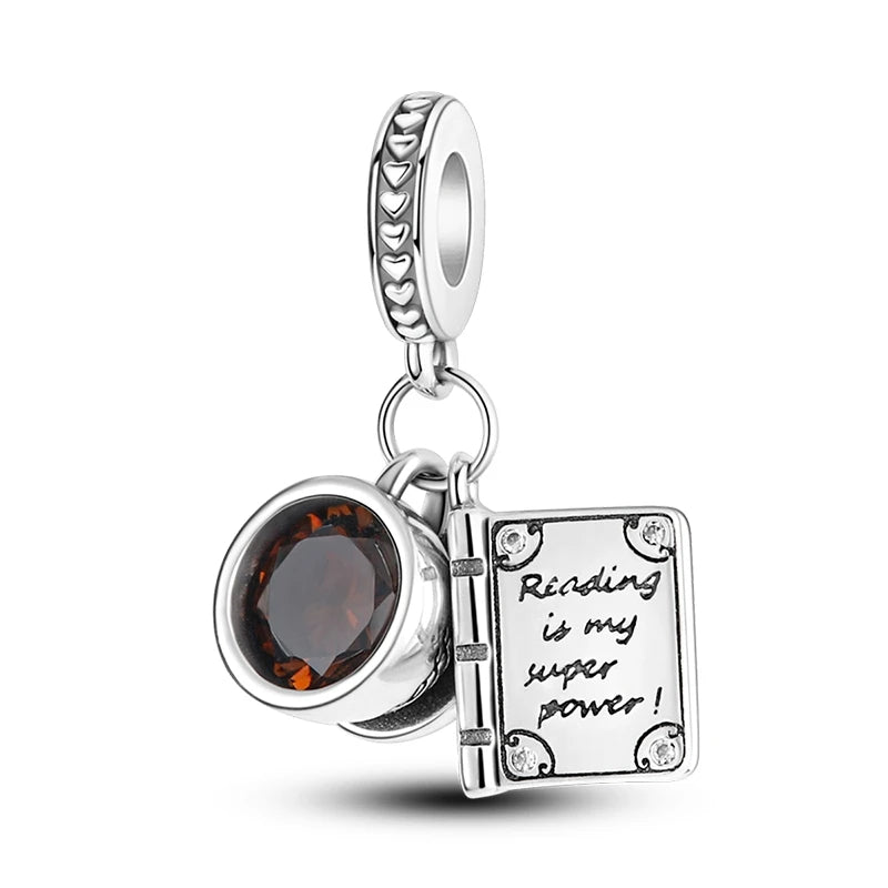 Charms Silver 925 Original Daily Necessities Pendant Charm Beads Fits Bracelet Necklace For Women Luxury DIY Jewelry Fine Gifts