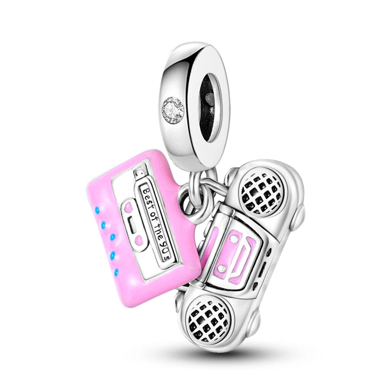 Charms Silver 925 Original Daily Necessities Pendant Charm Beads Fits Bracelet Necklace For Women Luxury DIY Jewelry Fine Gifts