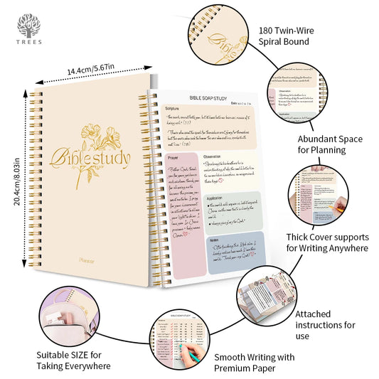 Daily Bible Study Journal - S.O.A.P Method