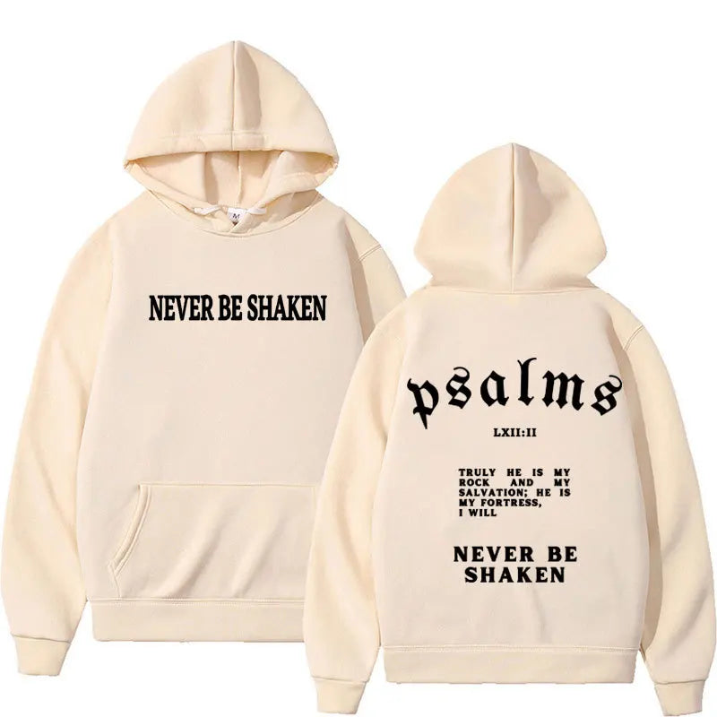 Christian Setwear Hoodies Bible Verse Jesus Men Hoodie Sweatshirt Men Womnen Fashion Brand Design Pullover Men's Fleece Hoodies
