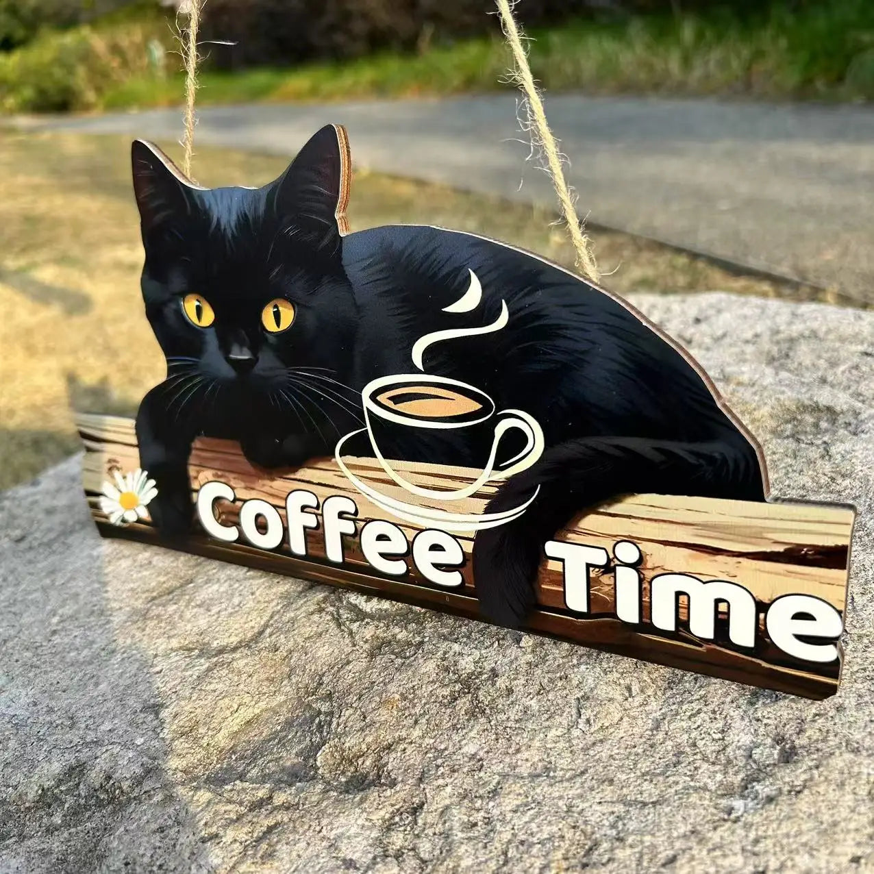 1pc Wooden Inspirational Hanging Festive Decor For Home & Gift 3D Wall Art With Rope For Room & Holiday Inspirational slogans
