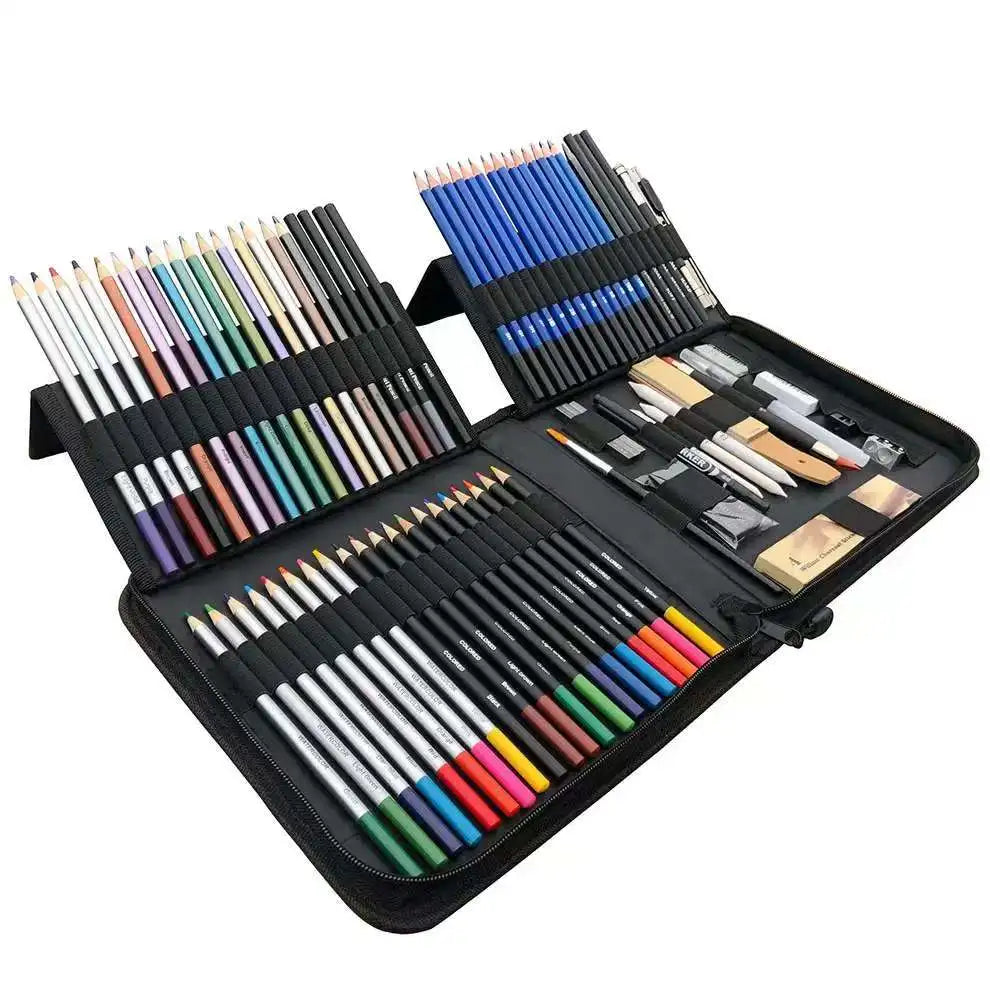 Art Painting Set 83pcs Art Sketching Set Color Lead Pencil High Quality Set Art Professional School Drawing Supplies