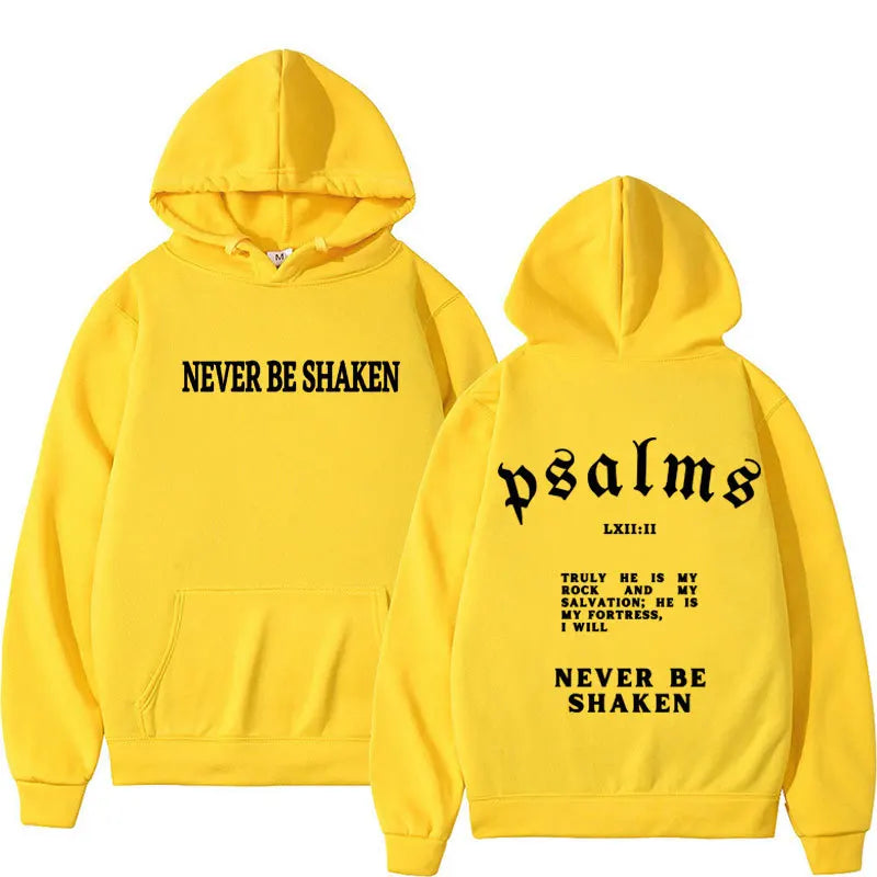 Christian Setwear Hoodies Bible Verse Jesus Men Hoodie Sweatshirt Men Womnen Fashion Brand Design Pullover Men's Fleece Hoodies