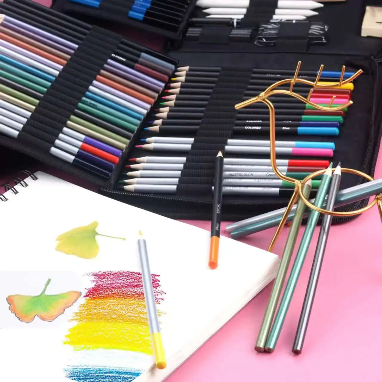 Art Painting Set 83pcs Art Sketching Set Color Lead Pencil High Quality Set Art Professional School Drawing Supplies