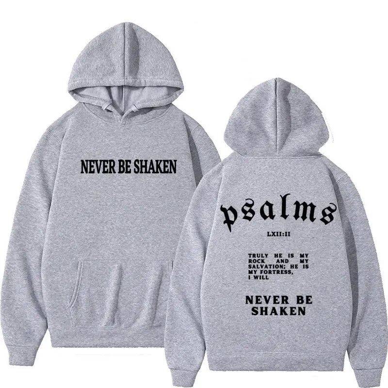 Christian Setwear Hoodies Bible Verse Jesus Men Hoodie Sweatshirt Men Womnen Fashion Brand Design Pullover Men's Fleece Hoodies
