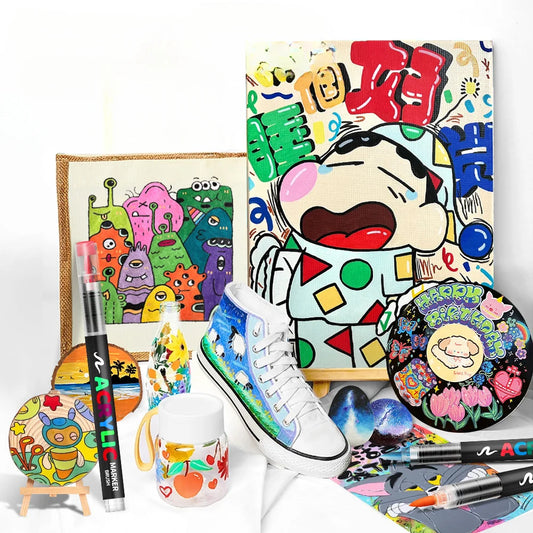 12/24/36/48Colors/set Acrylic Marker Pen Paint