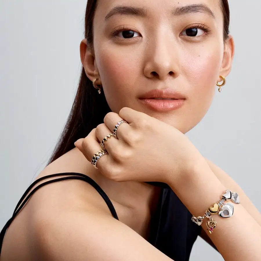 Original Charms 925 Silver All Things Beautiful Charm Trio Charm Fit 3mm Original Bracelet For Women Diy Jewelry Gift New in Hot