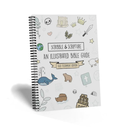 Doodle and Bible Guide Notebook, Inspirational Art And Exploration Journal