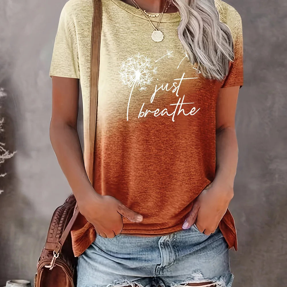 Summer Women's Round Neck T-shirt Fashion Short sleeved Top Leopard Print Trendy Loose Clothing Women's Party T-shirt