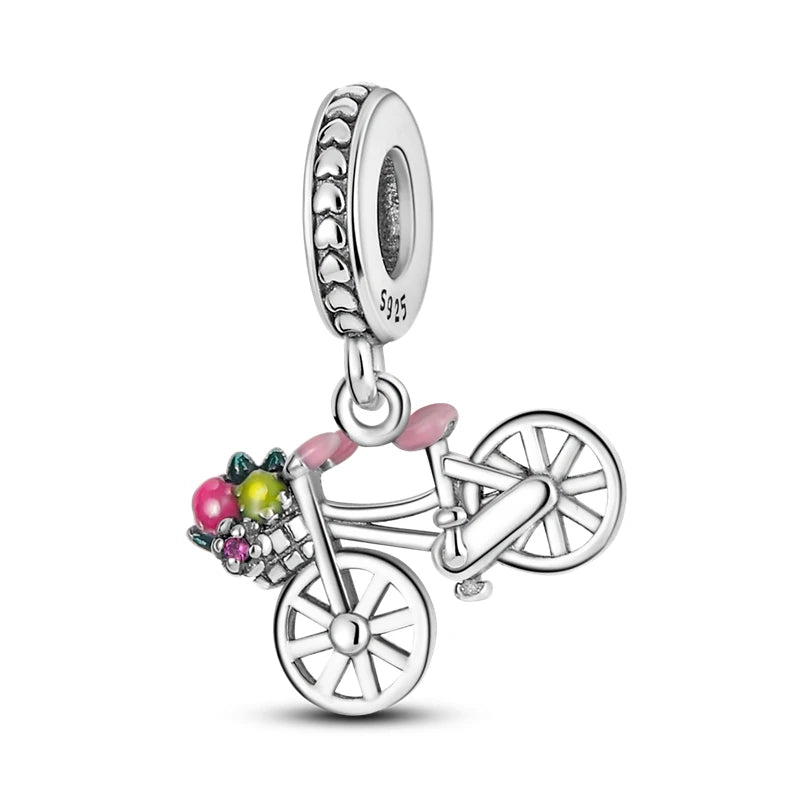 Charms Silver 925 Original Daily Necessities Pendant Charm Beads Fits Bracelet Necklace For Women Luxury DIY Jewelry Fine Gifts