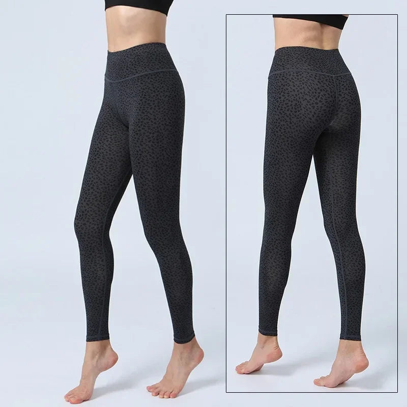 Cloud Hide Women Home Yoga Pants Fitness Gym Exercise Sports Leggings High Waist Sexy Long Print Tights Workout Running Trouser