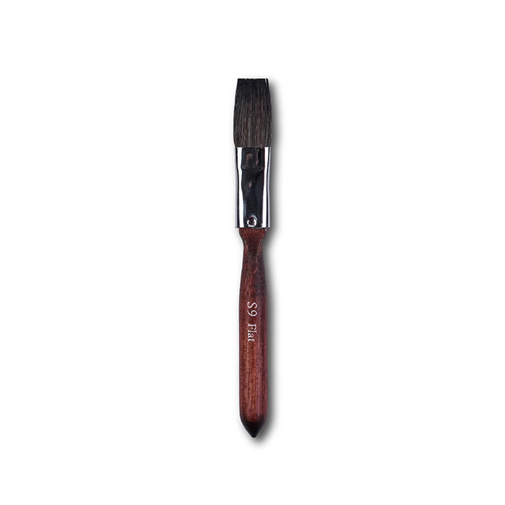 Artsecret Mini Dagger Oval Flat Squirrel Hair Watercolor Brushes Set Professional Painting Brush for Painting Art Supplies