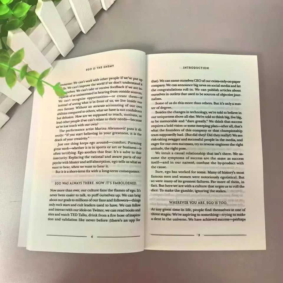 Must Read Book Ego Is The Enemy By Ryan Holiday The Fight To Master Our Greatest Opponent English Books For Adult 2025 Hot Sale