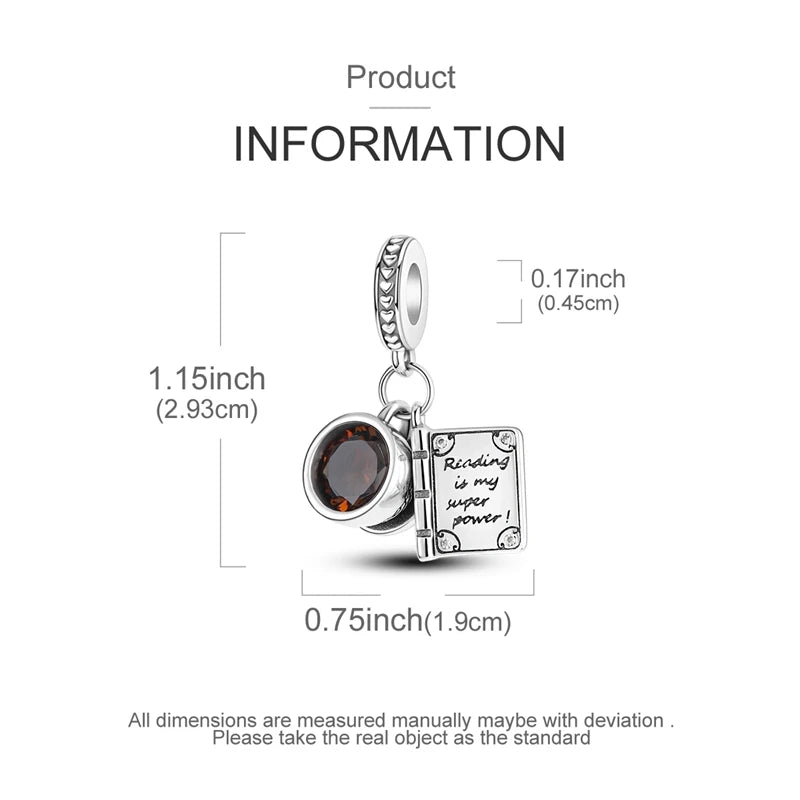 Charms Silver 925 Original Daily Necessities Pendant Charm Beads Fits Bracelet Necklace For Women Luxury DIY Jewelry Fine Gifts