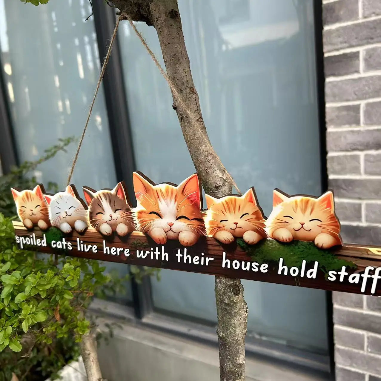 1pc Wooden Inspirational Hanging Festive Decor For Home & Gift 3D Wall Art With Rope For Room & Holiday Inspirational slogans