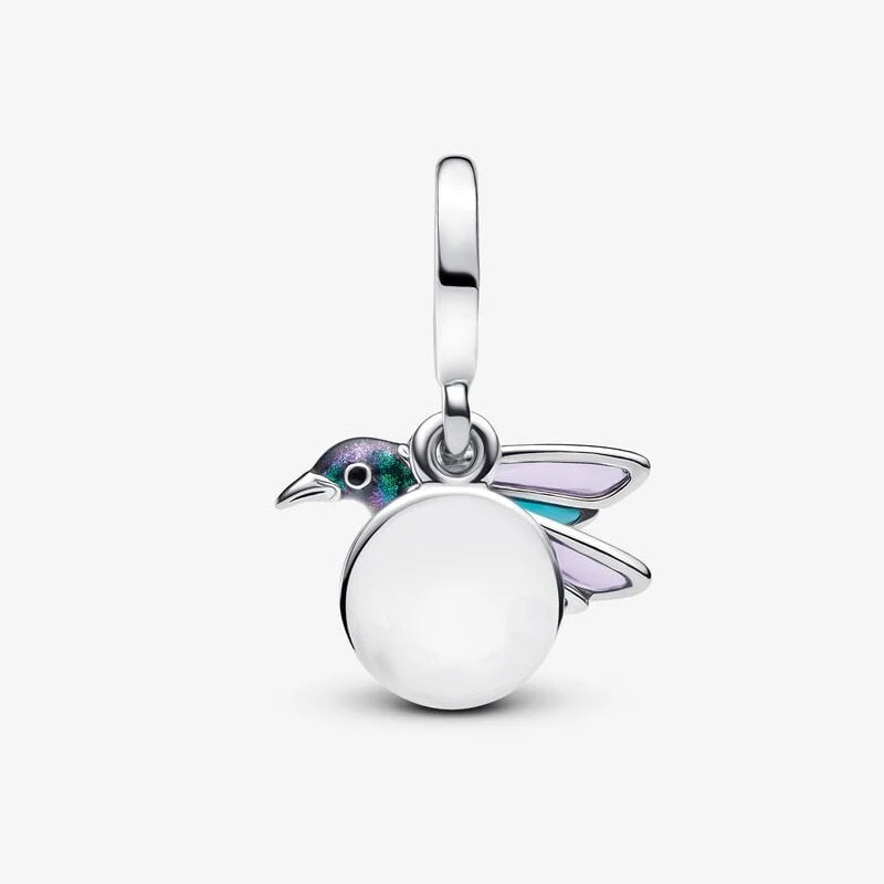 Original Charms 925 Silver All Things Beautiful Charm Trio Charm Fit 3mm Original Bracelet For Women Diy Jewelry Gift New in Hot