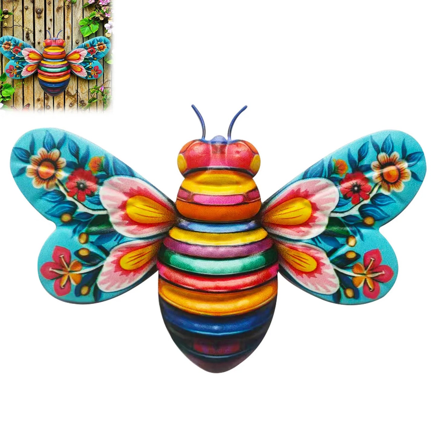 Beautiful Iron  Hanging Metal Wall Decor s Wall Art Outdoor Decoration for Courtyard Garden Kindergarten Lawn