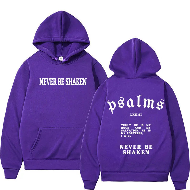 Christian Setwear Hoodies Bible Verse Jesus Men Hoodie Sweatshirt Men Womnen Fashion Brand Design Pullover Men's Fleece Hoodies