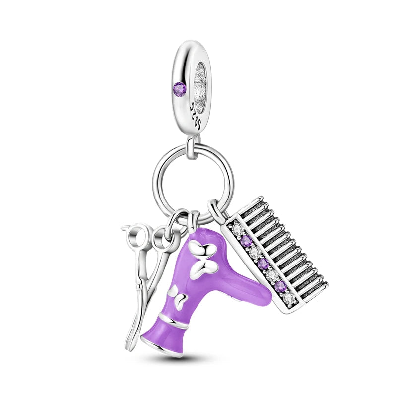 Charms Silver 925 Original Daily Necessities Pendant Charm Beads Fits Bracelet Necklace For Women Luxury DIY Jewelry Fine Gifts