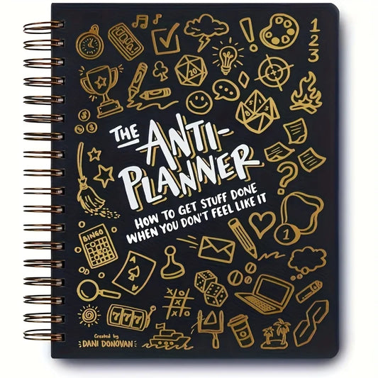 1pc Anti-Procrastination Spiral Planner