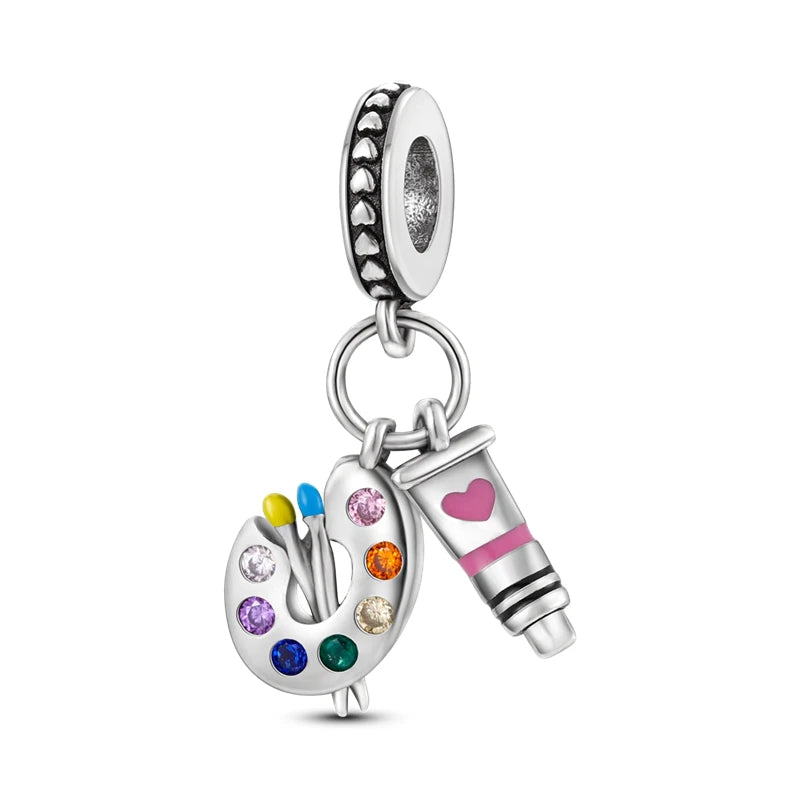 Charms Silver 925 Original Daily Necessities Pendant Charm Beads Fits Bracelet Necklace For Women Luxury DIY Jewelry Fine Gifts